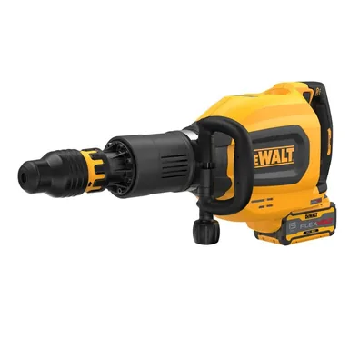 DeWalt DCH911Z2, kit: 60-Volt 27 lbs. SDS Maximum 1-3/4 in. Inline Chipping Hammer Kit (photograph from the Home Depot listing)