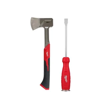 Milwaukee 48-22-9061-48-22-2859, bundle: 16 in. Splitting Axe with Demolition Screwdriver