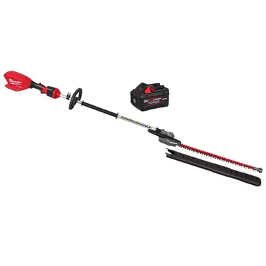 Milwaukee 3012-20-48-11-1881, bundle: M18 FUEL 18V 24 in. Brushless Cordless Battery Powered Pole Articulating Hedge Trimmer with 8.0 Ah FORGE Battery
