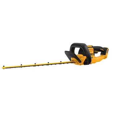 DeWalt DCHT870B, bare tool: FLEXVOLT 60V MAX 26 in. Brushless Cordless Battery Powered Hedge Trimmer (Tool Only) (photograph from the Home Depot listing)