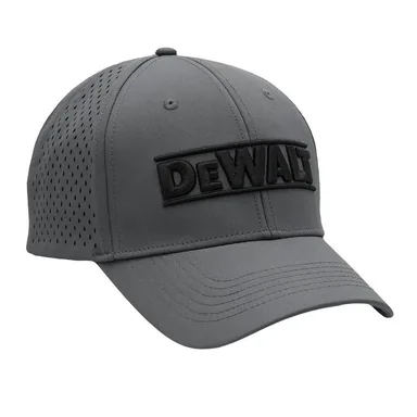 DeWalt DXWW60002-003-OSFA, unpowered: Men's 1-Size Charcoal Polyester Mojave CoolPro Hat with Water Repelling Finish