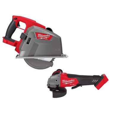 Milwaukee 2982-20-2880-20, bundle: M18 FUEL 18-Volt 8 in. Lithium-Ion Brushless Cordless Metal Cutting Circular Saw (Tool-Only) w/Brushless Grinder