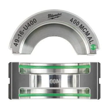 Milwaukee 49-16-U400, accessory: 400 MCM Aluminum 6T U Style Die
