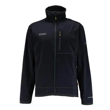 DeWalt DXWW50004-BLK-L, unpowered: Barton Mens Large Black Polyester Water Resistant Jacket