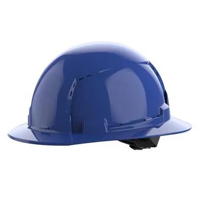 Milwaukee 48-73-1205, accessory: BOLT Blue Type 1 Class C Full Brim Vented Hard Hat with 4-Point Ratcheting Suspension