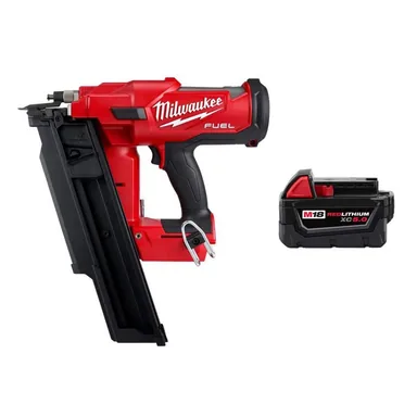 Milwaukee 2744-20-48-11-1850, bundle: M18 FUEL 3-1/2 in. 18-Volt 21-Degree Brushless Cordless Framing Nailer & M18 18-Volt 5.0 Ah XC Extended Capacity Battery
