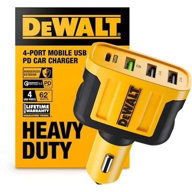 DeWalt 141 9009 DW2, unclassified: 4-Port Mobile USB PD Charger