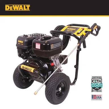 DeWalt DXPW61373, standalone tool: 4000 PSI 3.5 GPM Gas Pressure Washer with 338cc Engine, Heavy-Duty Commercial Cold Water Power Cleaner