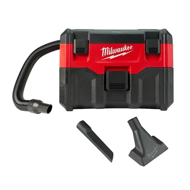 Milwaukee 0880-20, bare tool: M18 18-Volt 2 Gal. Lithium-Ion Cordless Wet/Dry Vacuum (Vacuum-Only)