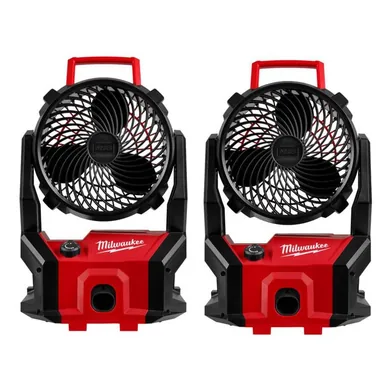 Milwaukee 0818-20-0818-20, bundle: M18 18-Volt Lithium-Ion Brushless Cordless PACKOUT Jobsite Fan (2-Tool)