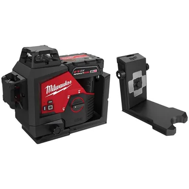 Milwaukee 3632-21-48-35-1311, bundle: M12 250 ft. 12-Volt Lithium-Ion Cordless Green 3-Plane Laser Level Kit with 360° Quick Connect Laser Mount