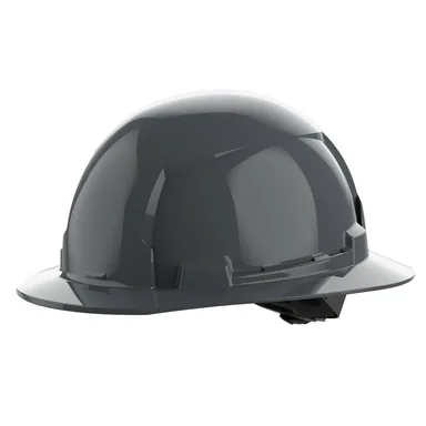 Milwaukee 48-73-1115, accessory: BOLT Gray Type 1 Class E Full Brim Non-Vented Hard Hat with 4 Point Ratcheting Suspension