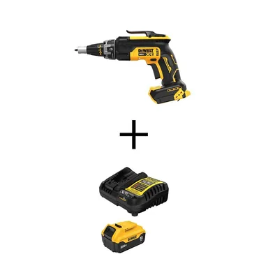 DeWalt DCF630BWDCB205C, bundle: 20V MAX XR Lithium-Ion Cordless Brushless Screw Gun with 20V MAX XR 5.0 Ah Battery Pack and Charger