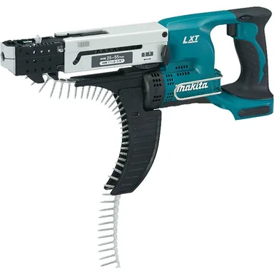 Makita XRF02Z, bare tool: Makita XRF02Z 18V LXT Lithium-Ion Cordless Autofeed Screwdriver, Bare Tool