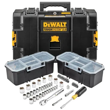 DeWalt DWMT45153, accessory: TOUGHSYSTEM 2.0 3/8 in. Drive Mechanics Tool Set (53-Piece)