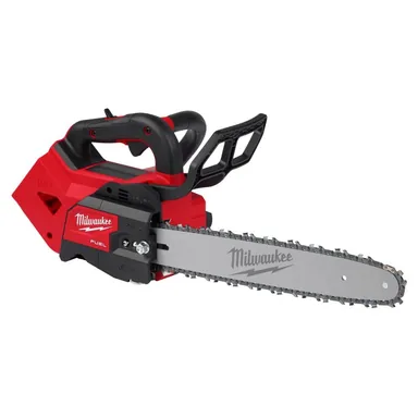 Milwaukee 2826-20T, bare tool: M18 FUEL 14 in. 18V Lithium-Ion Brushless Cordless Battery Top Handle Chainsaw (Tool Only)