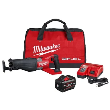 Milwaukee 2722-21HD, kit: M18 FUEL 18V Lithium-Ion Brushless Cordless SUPER SAWZALL Orbital Reciprocating Saw Kit w/(1) 12.0 Ah Battery
