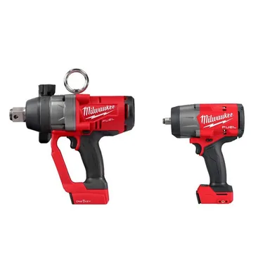 Milwaukee 2867-20-2967-20, bundle: M18 FUEL 18V Lithium-Ion Brushless Cordless 1 in. and 1/2 in. Impact Wrench with Friction Ring (2-Tool)