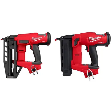 Milwaukee 3020-20-2746-20, bundle: M18 FUEL 18-Volt Lith-Ion Brushless Cordless Gen ll 16-Gauge Straight Finish Nailer w/18-Gauge Brad Nailer (Tool Only)