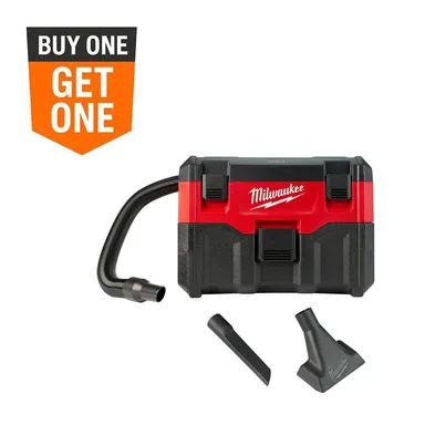 Milwaukee 0880-20, bare tool: M18 18-Volt 2 Gal. Lithium-Ion Cordless Wet/Dry Vacuum (Vacuum-Only)