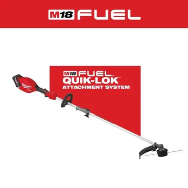 Milwaukee 3016-21ST, kit: M18 FUEL 18V 16 in. Brushless Cordless Battery Powered String Trimmer w/QUIK-LOK Attachment Capability & 8.0 Ah Battery