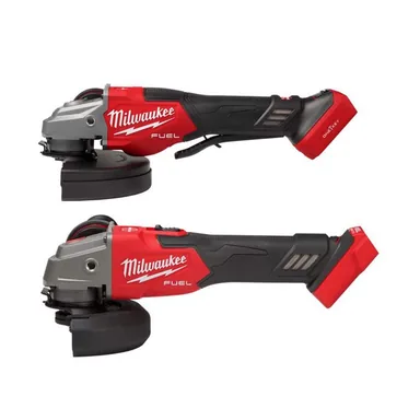 Milwaukee 3674-20-2889-20, bundle: M18 FUEL 18-Volt Lith-Ion Brushless Cordless 7 in. Braking Grinder w/ Variable Speed & Paddle Switch w/ M18 Grinder