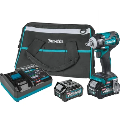 Makita GWT05D, kit: Makita GWT05D 40V max XGT Brushless Cordless 4-Speed 1/2" Sq. Drive Impact Wrench Kit w/ Detent Anvil (2.5Ah)