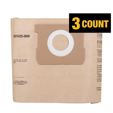 DeWalt DXVA25-4040, accessory: 4 Gal. Dust Bag