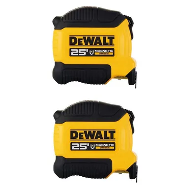 DeWalt DWHT78325NRBT, accessory: 25 ft. Magnetic Tape Measure (2-Pack)