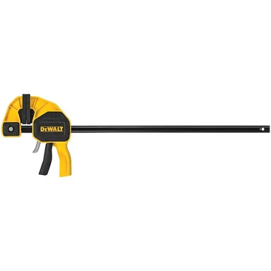 DeWalt DWHT83186, accessory: 24 in. 600 lbs. Trigger Clamp with 3.75 in. Throat Depth (photograph from the Home Depot listing)