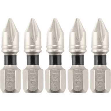 Makita E-00549, accessory: Makita E-00549 Impact XPS #1 Phillips 1" Insert Bit, 5/pk