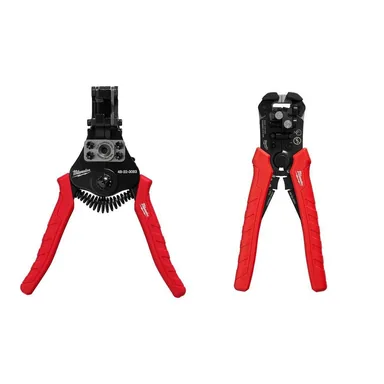Milwaukee 48-22-3083-48-22-3082, bundle: Automatic Wire Stripper & Cutter plus Self-Adjusting Wire Stripper & Cutter