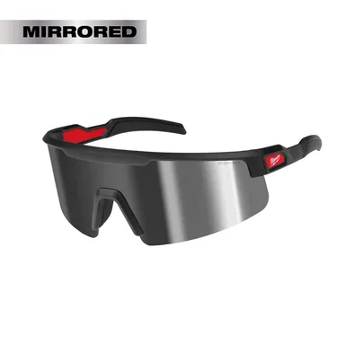 Milwaukee 48-73-2502, accessory: Wrap Around Safety Glasses-Mirrored Anti-Scratch Lenses