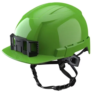 Milwaukee 48-73-1327, accessory: BOLT Green Type 2 Class E Front Brim Non-Vented Safety Helmet