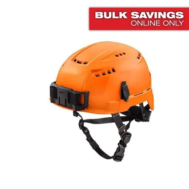 Milwaukee 48-73-1312, accessory: BOLT Orange Type 2 Class C Vented Safety Helmet