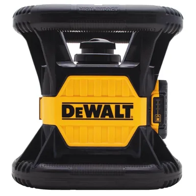 DeWalt DW074LR, kit: 20V MAX Lithium-Ion 150 ft. Red Self-Leveling Rotary Laser Level with Detector, 2.0Ah Battery, Charger, and TSTAK Case