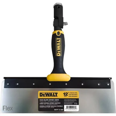 DeWalt DXTT-2-383, unpowered: 10 in. 0.5 mm Offset Knife FLEX