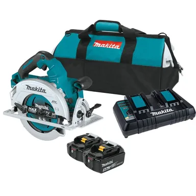 Makita XSH06PT, kit: Makita XSH06PT 18V X2 LXT (36V) 7-1/4" Brushless Cordless Circular Saw Kit