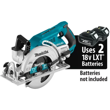 Makita XSR01Z, bare tool: Makita XSR01Z 36V (18V X2) LXT Brushless Rear Handle 7-1/4" Circular Saw, Tool Only