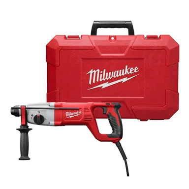 Milwaukee 5262-21, kit: 8 Amp Corded 1 in. SDS D-Handle Rotary Hammer