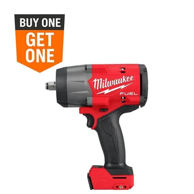 Milwaukee 2967-20, bare tool: M18 FUEL 18V Lithium-Ion Brushless Cordless 1/2 in. Impact Wrench with Friction Ring (Tool-Only)