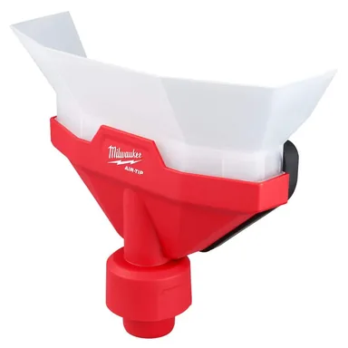 Milwaukee 49-90-2022, accessory: AIR-TIP 1-1/4 in. - 2-1/2 in. Dust Collector Wet/Dry Shop Vacuum Attachment (1-Piece) (photograph from the Home Depot listing)