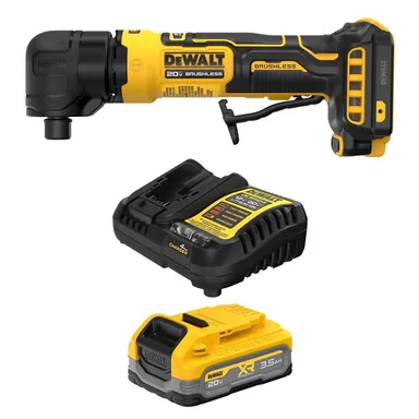 DeWalt DCG422BWCBP320C, bundle: ATOMIC 20V MAX Lithium-Ion Cordless Right Angle Die Grinder with 20V MAX XR 3.5 Ah Battery and Charger