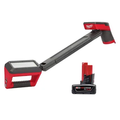 Milwaukee 2126-20-48-11-2440, bundle: M12 12V Lithium-Ion Cordless LED Underbody Light with M12 XC 4.0 Ah Battery Pack