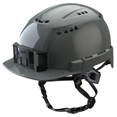Milwaukee 48-73-1336, accessory: BOLT Gray Type 2 Class C Front Brim Vented Safety Helmet