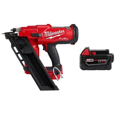 Milwaukee 2745-20-48-11-1850, bundle: M18 FUEL 3-1/2 in. 18-Volt 30-Degree Brushless Cordless Framing Nailer & M18 18-Volt 5.0 Ah XC Extended Capacity Battery