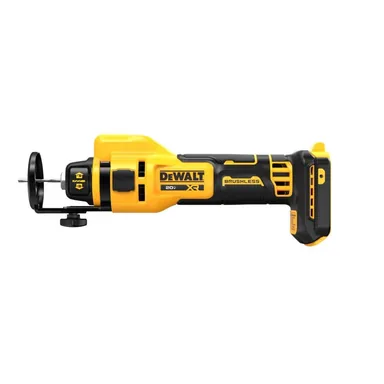 DeWalt DCE555B, bare tool: XR 20V Lithium-Ion Cordless Rotary Drywall Cut-Out Tool (Tool Only) (photograph from the Home Depot listing)