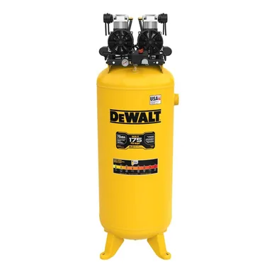 DeWalt DXCMMA2441, standalone tool: 60 gal Quiet 4.0 HP 175 PSI Electric Stationary Air Compressor