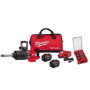 Milwaukee 2869-22HD-49-66-7840, bundle: M18 FUEL 18V Lithium-Ion Brushless Cordless 1 in. Impact Wrench Extended Reach D-Handle Kit w/ Impact Socket Set