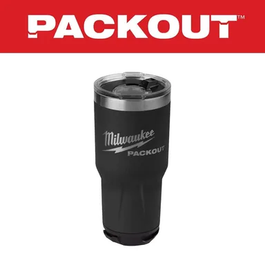 Milwaukee 48-22-8393B, accessory: PACKOUT Black 30 oz. Tumbler